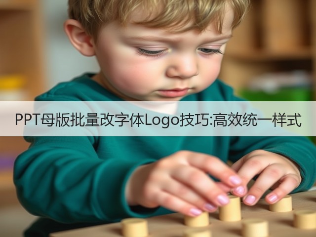 PPT母版批量改字体Logo技巧:高效统一样式(图1) PPT母版批量改字体Logo技巧:高效统一样式(图1)