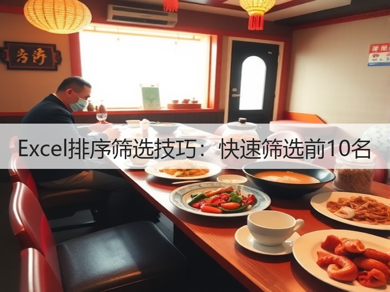 Excel排序筛选技巧：快速筛选前10名