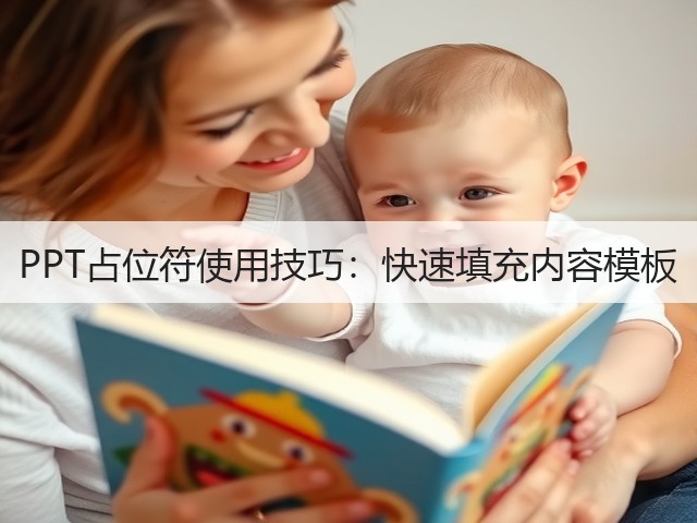 PPT占位符使用技巧:快速填充内容模板(图2) PPT占位符使用技巧:快速填充内容模板(图2)