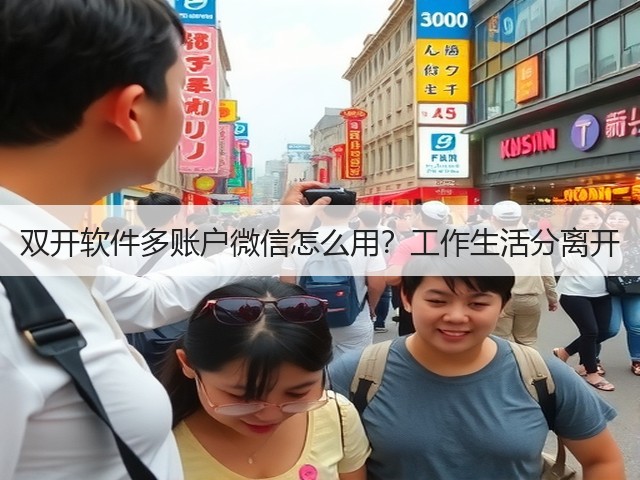 双开软件多账户微信怎么用？工作生活分离开(图1)