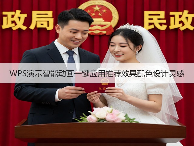 WPS演示智能动画一键应用推荐效果配色设计灵感(图3) WPS演示智能动画一键应用推荐效果配色设计灵感(图3)