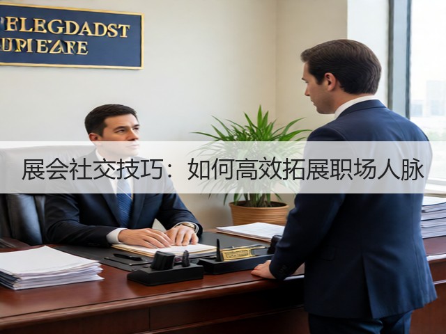 展会社交技巧:如何高效拓展职场人脉(图1) 展会社交技巧:如何高效拓展职场人脉(图1)