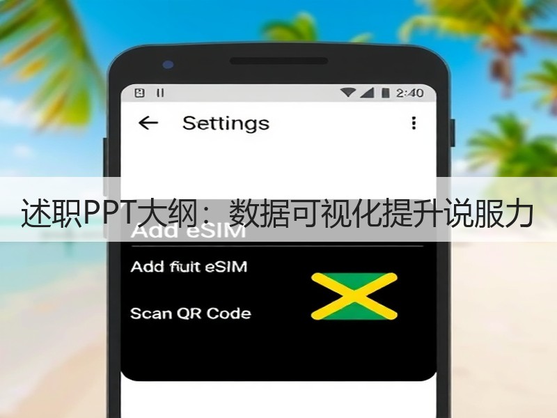述职PPT大纲：数据可视化提升说服力