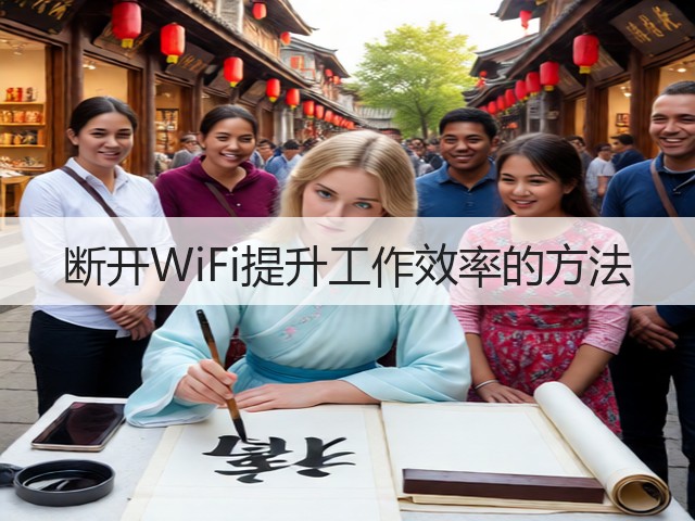 断开WiFi提升工作效率的方法(图3)