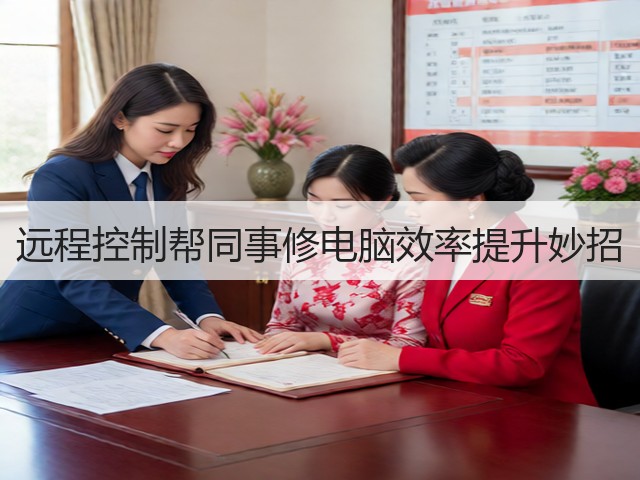 远程控制帮同事修电脑效率提升妙招(图2)