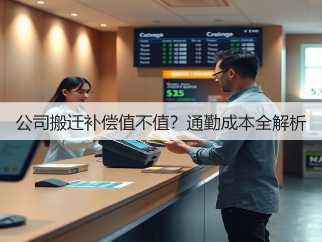 公司搬迁补偿值不值？通勤成本全解析(图3)