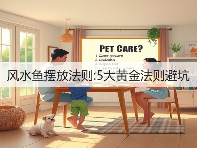 风水鱼摆放法则:5大黄金法则避坑(图3)
