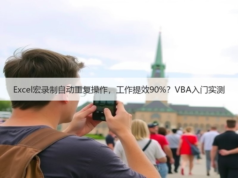 Excel宏录制自动重复操作，工作提效9