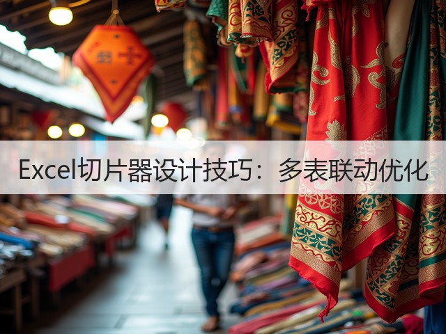 Excel切片器设计技巧:多表联动优化(图1) Excel切片器设计技巧:多表联动优化(图1)