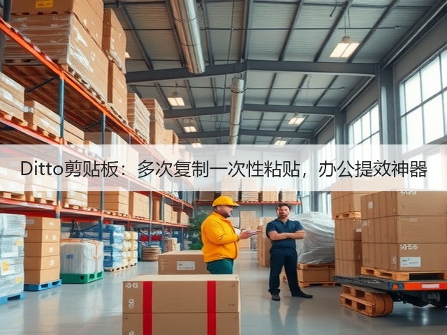 Ditto剪贴板:多次复制一次性粘贴,办公提效神器(图3) Ditto剪贴板:多次复制一次性粘贴,办公提效神器(图3)