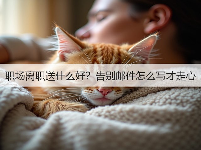 职场离职送什么好？告别邮件怎么写才走心(图2)