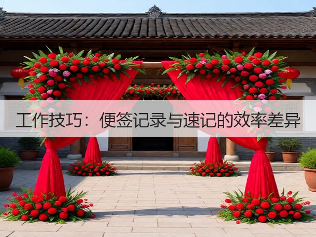 工作技巧：便签记录与速记的效率差异(图2)