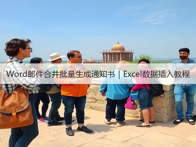 Word邮件合并批量生成通知书|Excel数据插入教程(图1) Word邮件合并批量生成通知书|Excel数据插入教程(图1)