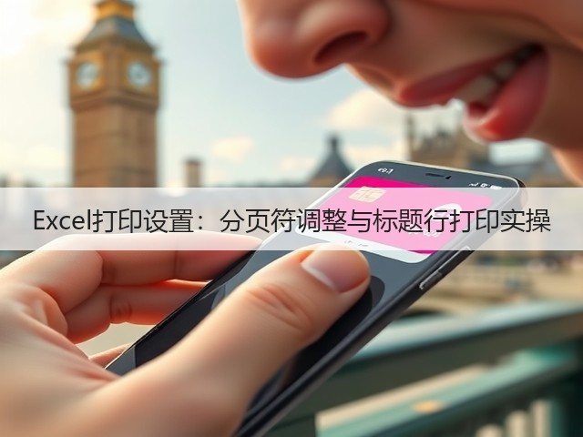 Excel打印设置:分页符调整与标题行打印实操(图3) Excel打印设置:分页符调整与标题行打印实操(图3)