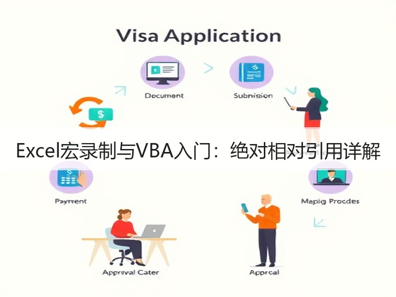 Excel宏录制与VBA入门：绝对相对引