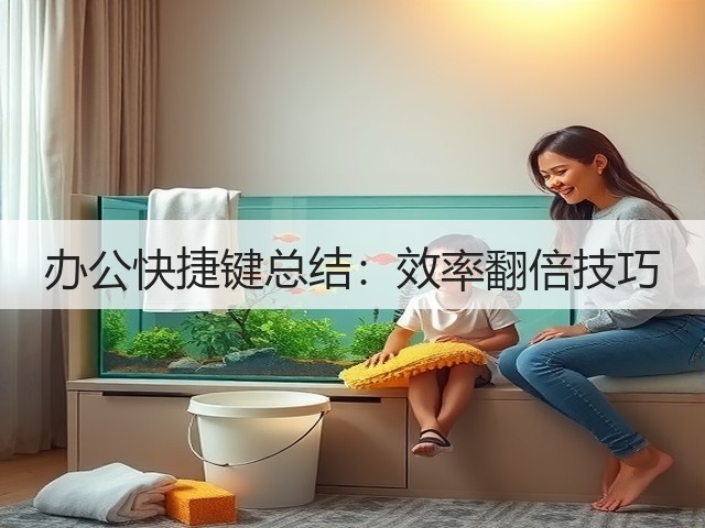 办公快捷键总结:效率翻倍技巧(图2) 办公快捷键总结:效率翻倍技巧(图2)