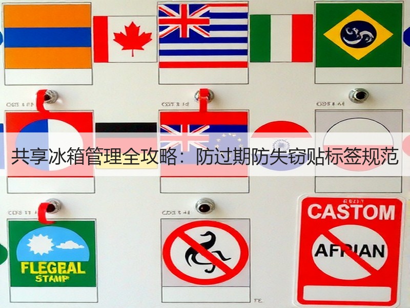 共享冰箱管理全攻略：防过期防失窃贴标签规