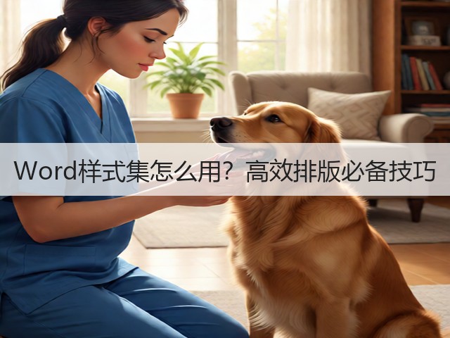 Word样式集怎么用？高效排版必备技巧(图1)