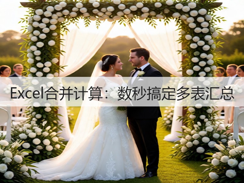 Excel合并计算：数秒搞定多表汇总