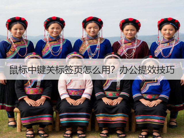 鼠标中键关标签页怎么用？办公提效技巧(图3)
