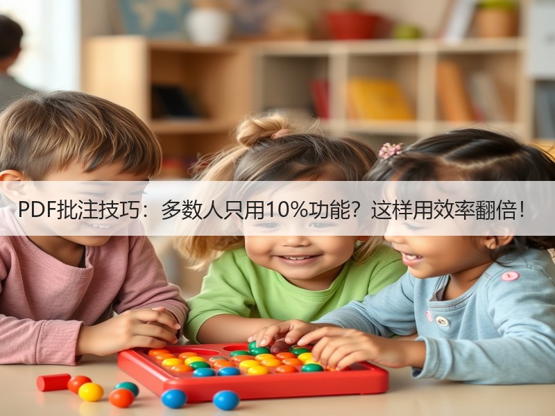 PDF批注技巧：多数人只用10%功能？这