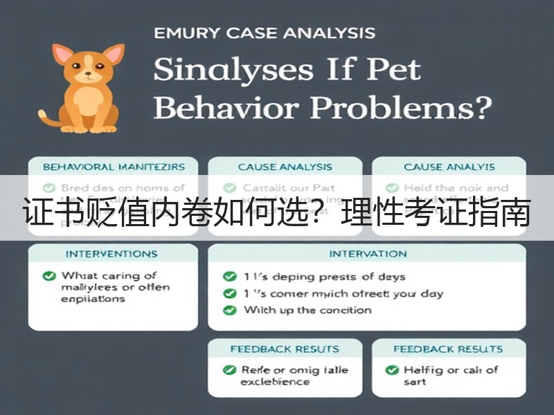 证书贬值内卷如何选？理性考证指南