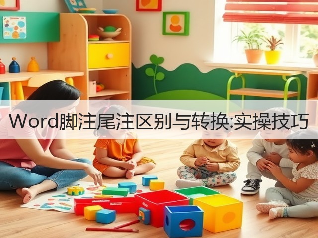 Word脚注尾注区别与转换:实操技巧(图1) Word脚注尾注区别与转换:实操技巧(图1)