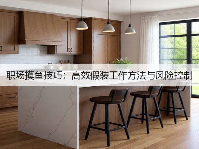 职场摸鱼技巧：高效假装工作方法与风险控制(图3)