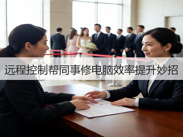 远程控制帮同事修电脑效率提升妙招(图1)