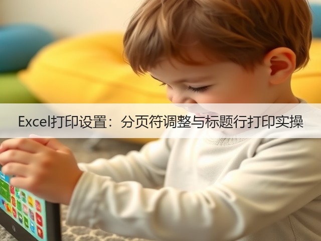 Excel打印设置:分页符调整与标题行打印实操(图1) Excel打印设置:分页符调整与标题行打印实操(图1)