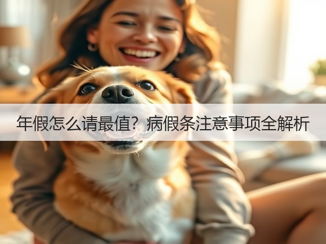 年假怎么请最值?病假条注意事项全解析(图1) 年假怎么请最值?病假条注意事项全解析(图1)