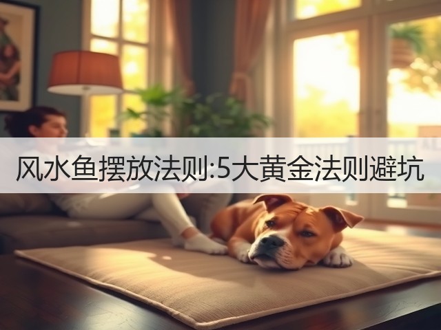 风水鱼摆放法则:5大黄金法则避坑(图1)