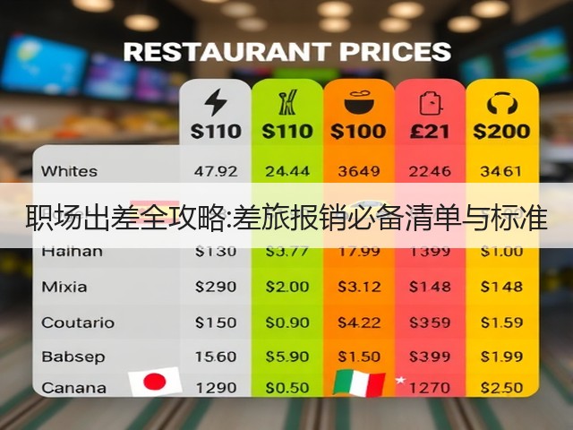 职场出差全攻略:差旅报销必备清单与标准(图1) 职场出差全攻略:差旅报销必备清单与标准(图1)