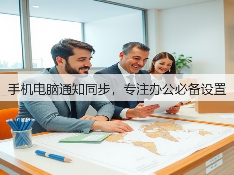 手机电脑通知同步，专注办公必备设置