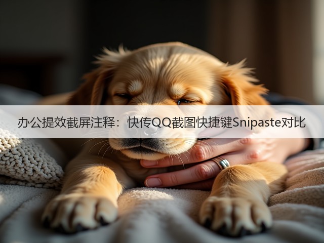 办公提效截屏注释:快传QQ截图快捷键Snipaste对比(图3) 办公提效截屏注释:快传QQ截图快捷键Snipaste对比(图3)