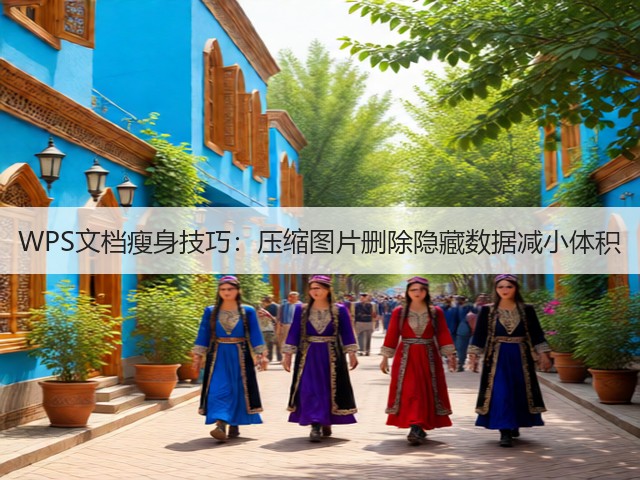 WPS文档瘦身技巧:压缩图片删除隐藏数据减小体积(图3) WPS文档瘦身技巧:压缩图片删除隐藏数据减小体积(图3)