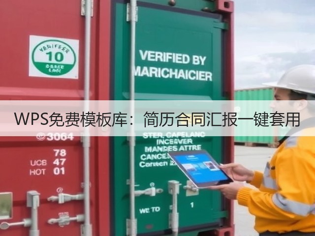 WPS免费模板库:简历合同汇报一键套用(图3) WPS免费模板库:简历合同汇报一键套用(图3)