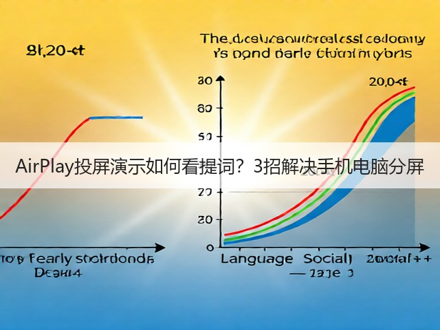AirPlay投屏演示如何看提词？3招解决手机电脑分屏(图2)