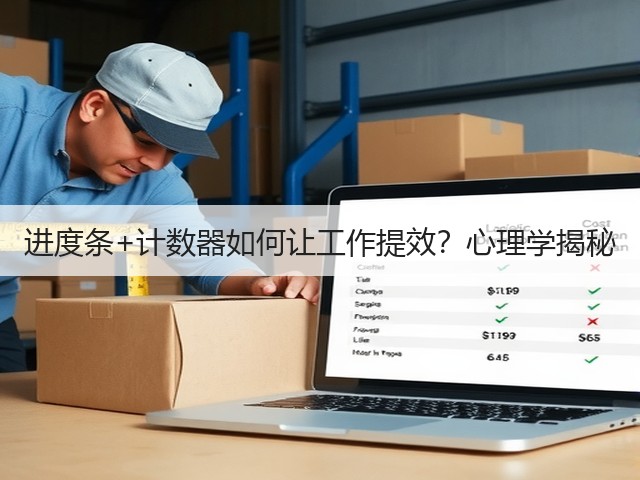 进度条+计数器如何让工作提效？心理学揭秘(图2)