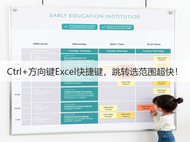 Ctrl+方向键Excel快捷键，跳转选范围超快！(图2)