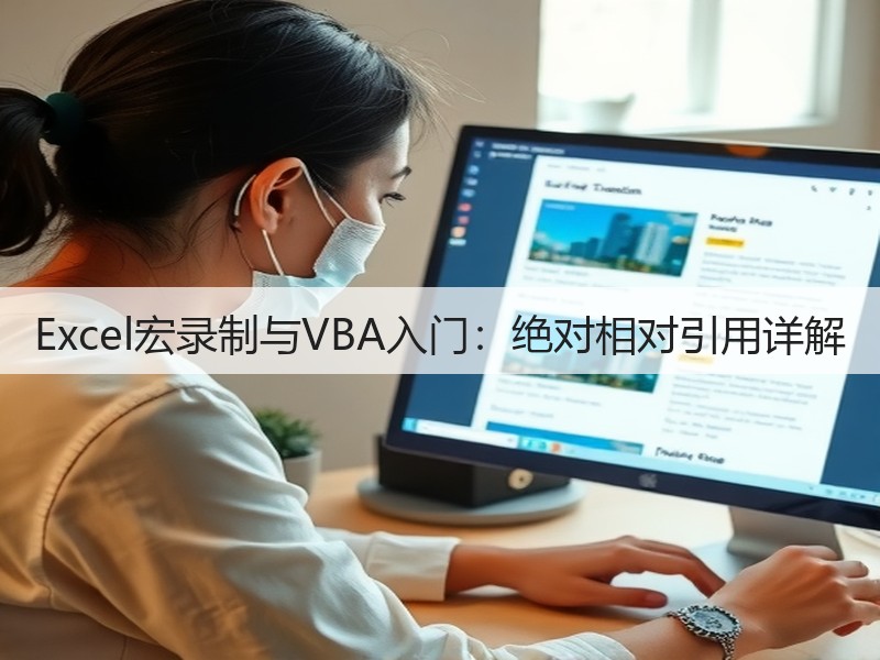 Excel宏录制与VBA入门:绝对相对引用详解(图3) Excel宏录制与VBA入门:绝对相对引用详解(图3)