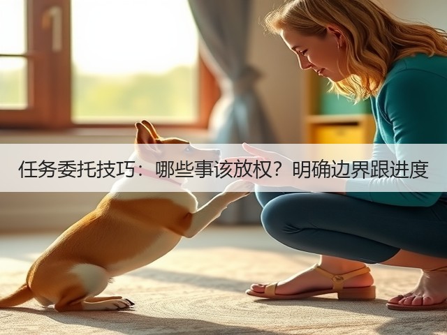 任务委托技巧:哪些事该放权?明确边界跟进度(图3) 任务委托技巧:哪些事该放权?明确边界跟进度(图3)