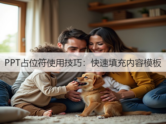 PPT占位符使用技巧:快速填充内容模板(图3) PPT占位符使用技巧:快速填充内容模板(图3)