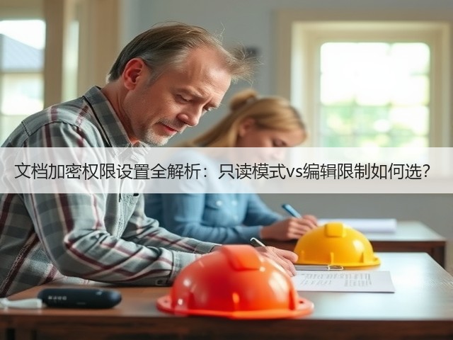 文档加密权限设置全解析：只读模式vs编辑限制如何选？(图2)