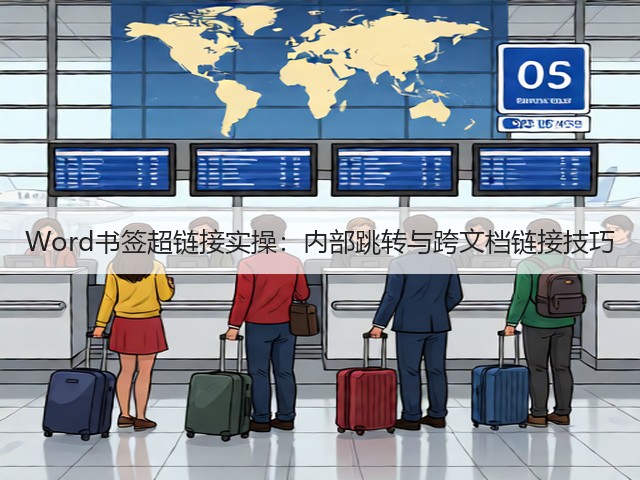 Word书签超链接实操：内部跳转与跨文档链接技巧(图3)