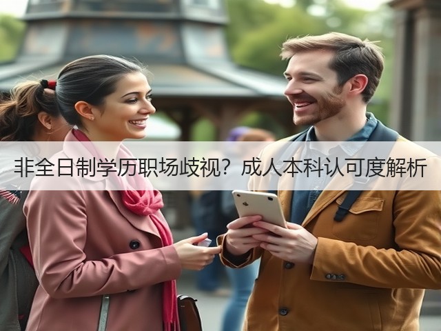 非全日制学历职场歧视?成人本科认可度解析(图3) 非全日制学历职场歧视?成人本科认可度解析(图3)