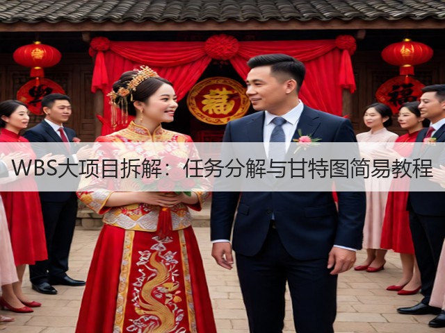 WBS大项目拆解：任务分解与甘特图简易教程(图3)