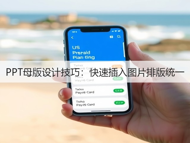 PPT母版设计技巧:快速插入图片排版统一(图2) PPT母版设计技巧:快速插入图片排版统一(图2)