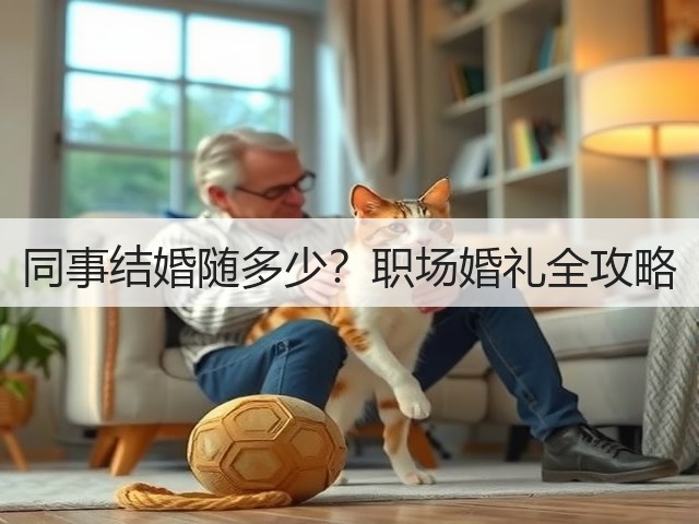 同事结婚随多少？职场婚礼全攻略(图1)