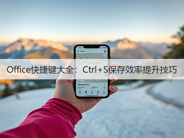 Office快捷键大全:Ctrl+S保存效率提升技巧(图3) Office快捷键大全:Ctrl+S保存效率提升技巧(图3)